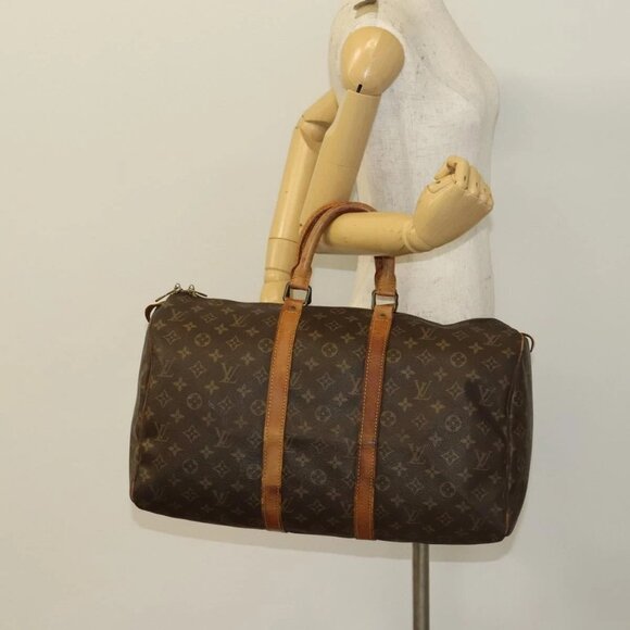 LOUIS VUITTON Monogram Keepall 45 Boston Bag - Picture 1 of 16